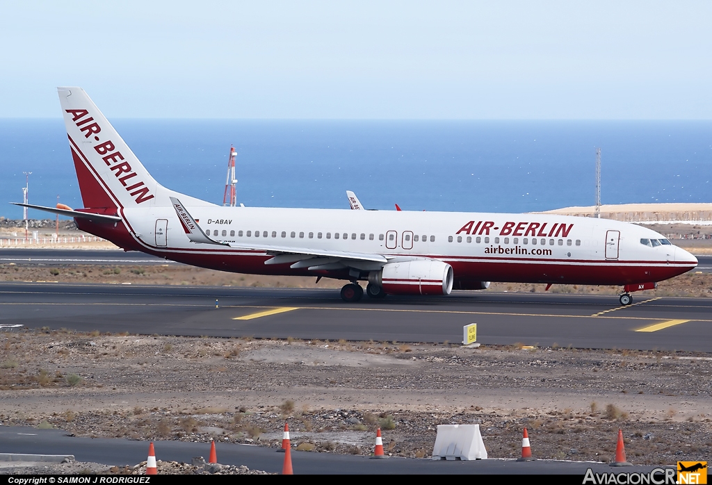 D-ABAV - Boeing 737-86J - Air Berlin