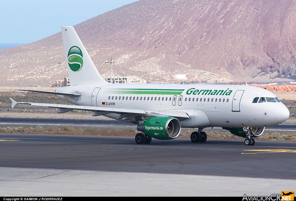 D-AHIM - Airbus A319-112 - Germania