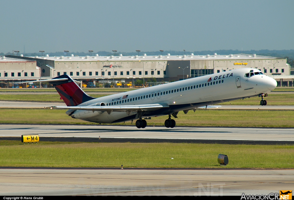 N772NC - McDonnell Douglas McDonnell Douglas DC-9-51 - Delta Airlines