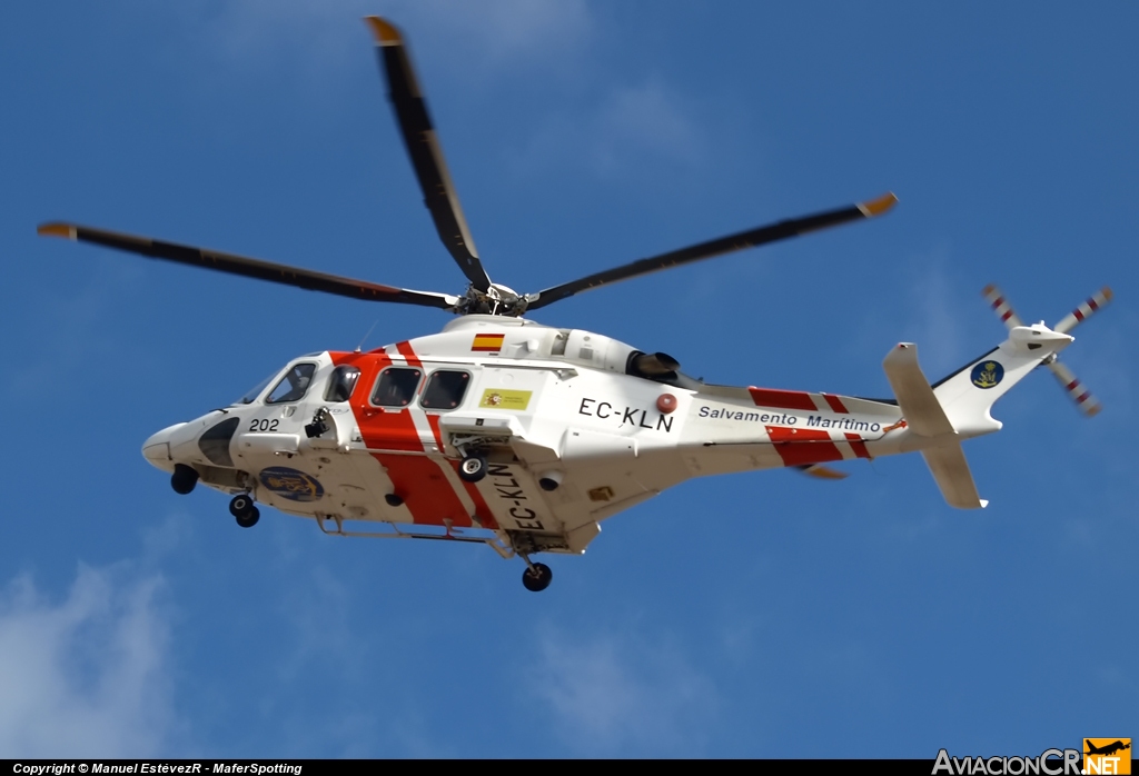EC-KLN - Agusta Westland AW139 - Salvamento Marítimo (ESPAÑA)