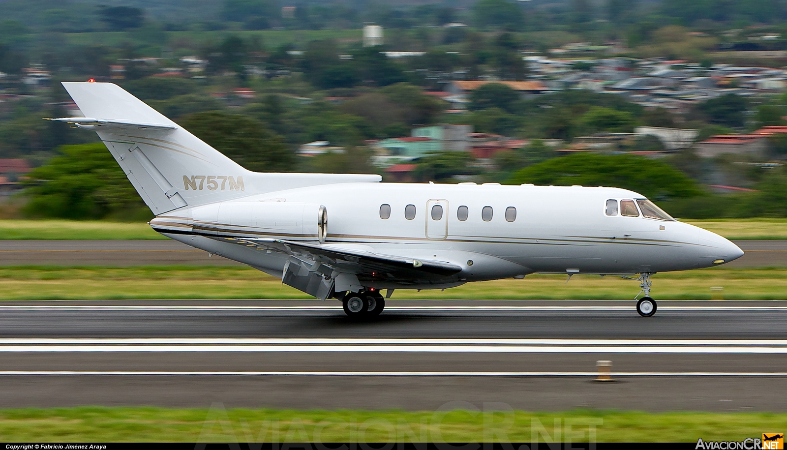 N757M - British Aerospace BAe-125-800A - Privado