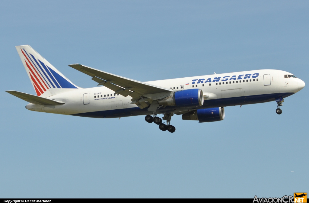 EI-DBW - Boeing 767-201(ER) - Transaero Airlines