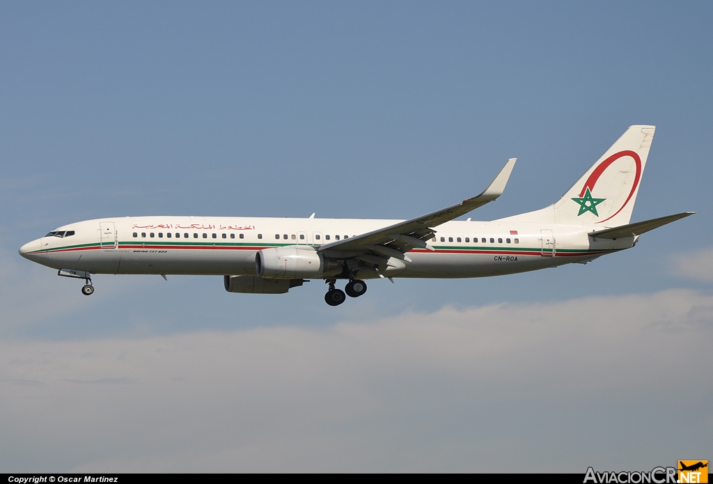 CN-ROA - Boeing 737-8B6 - Royal Air Maroc