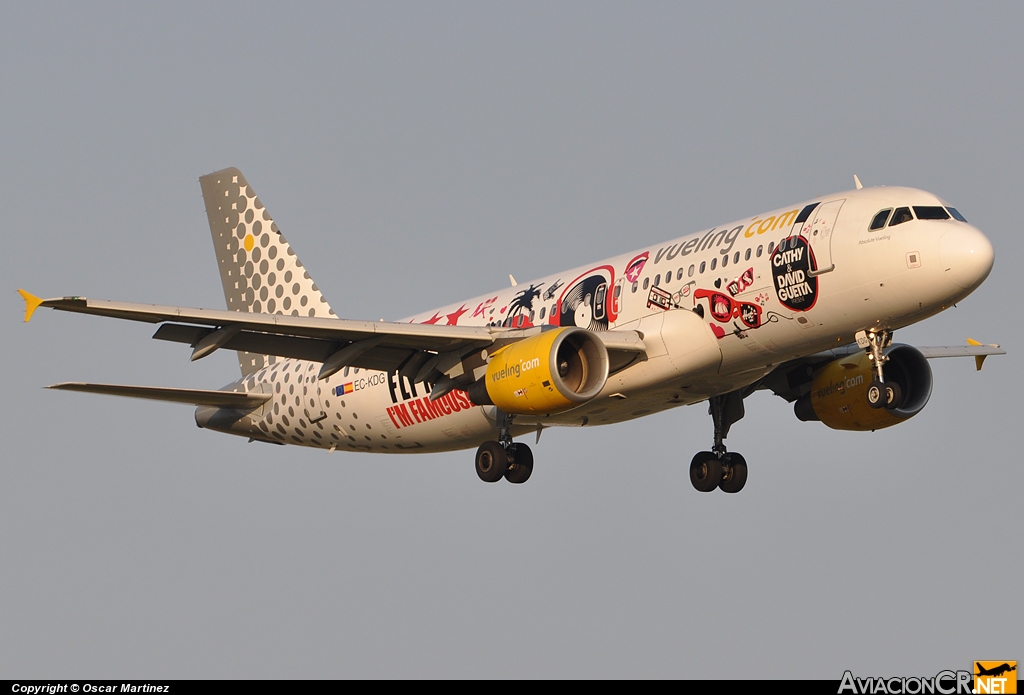 EC-KDG - Airbus A320-214 - Vueling