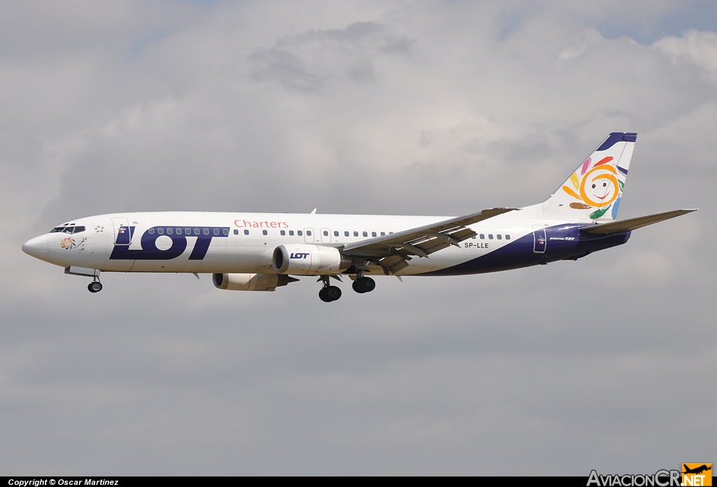 SP-LLE - Boeing 737-45D - LOT Charters