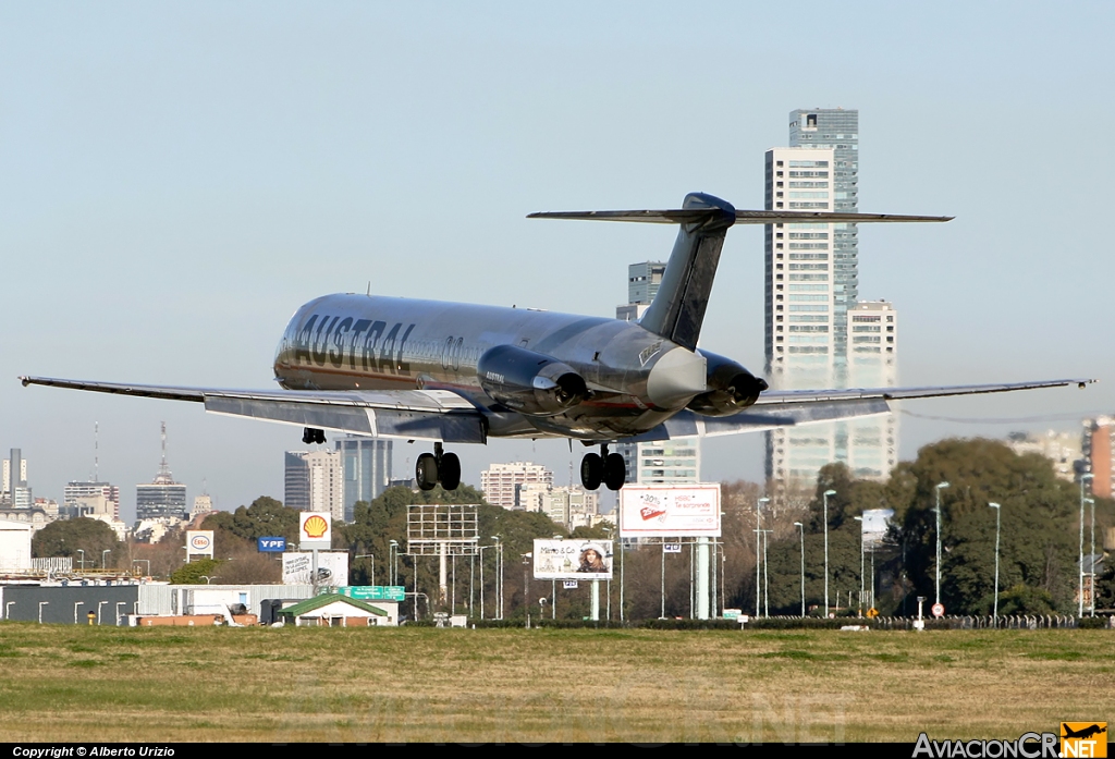 LV-BXA - McDonnell Douglas MD-88 - Austral Líneas Aéreas