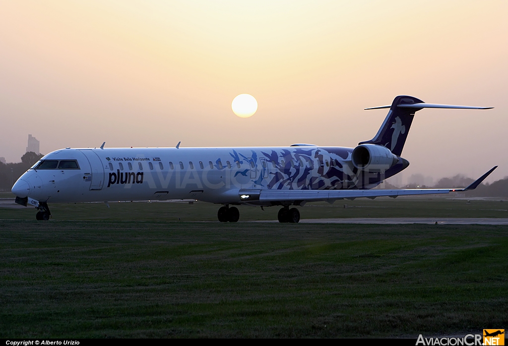 CX-CRF - Bombardier CRJ-900LR - Pluna Uruguay