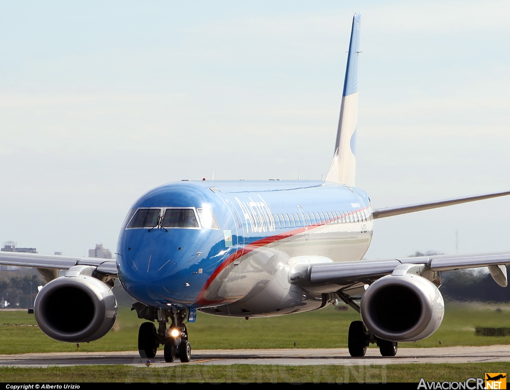 LV-CEU - Embraer 190-100IGW - Austral Líneas Aéreas