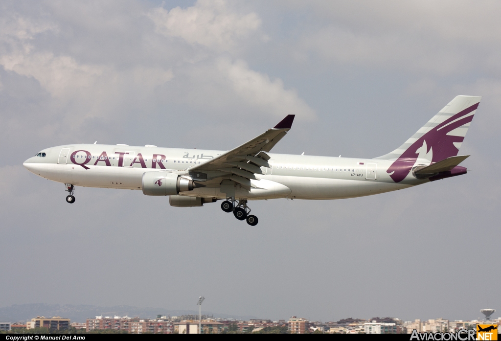 A7-ACJ - Airbus A330-202 - Qatar Airways