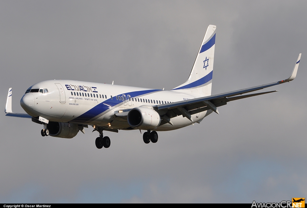 4X-EKH - Boeing 737-85P - El Al Israel Airlines