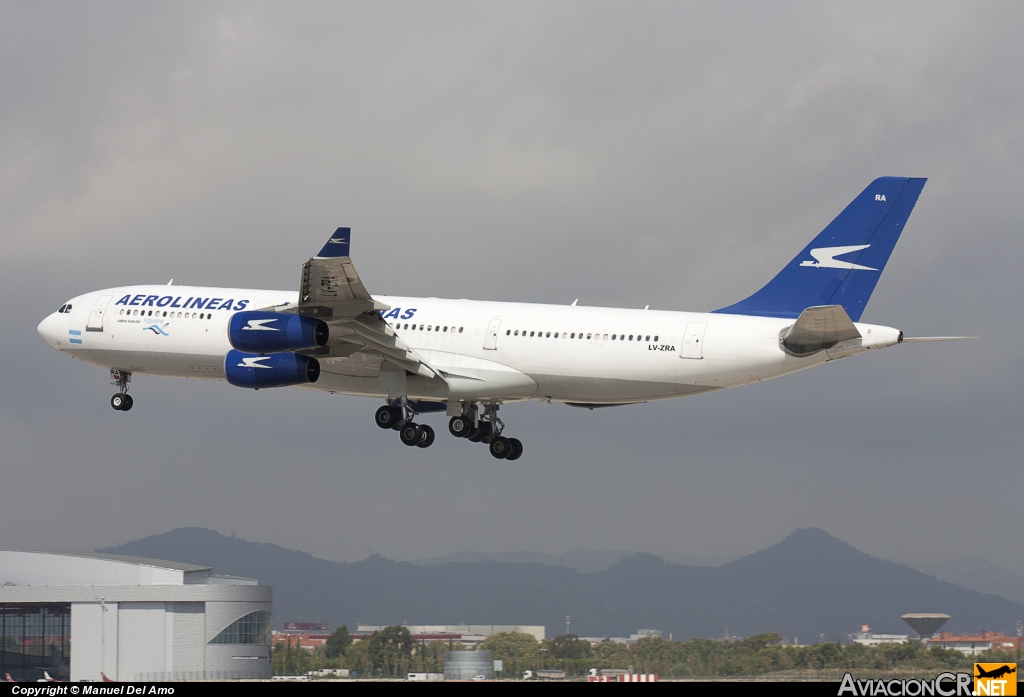 LV-ZRA - Airbus A340-211 - Aerolineas Argentinas