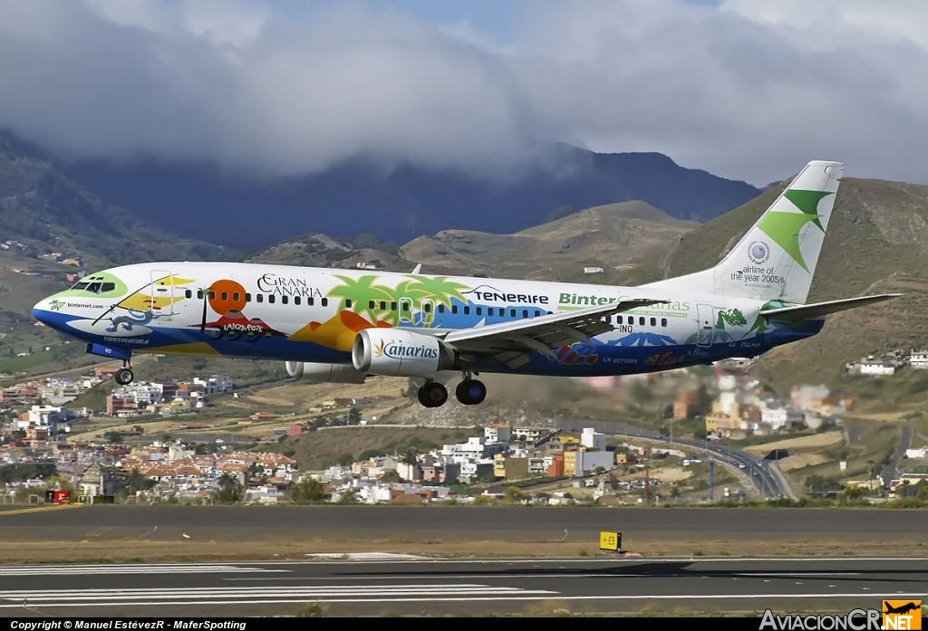 EC-INQ - Boeing 737-4Q8 - Binter Canarias