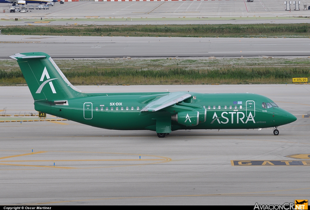 SX-DIX - British Aerospace BAe-146-300 - Astra Airlines