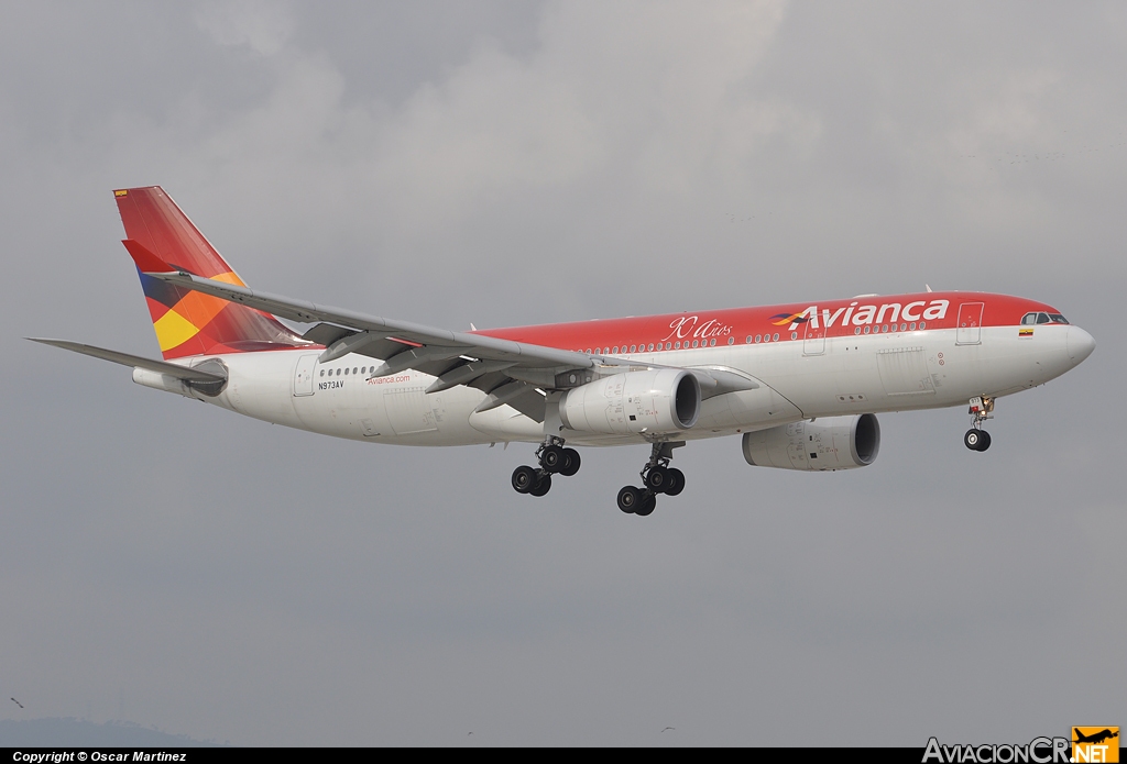 N973AV - Airbus A330-243 - Avianca Colombia