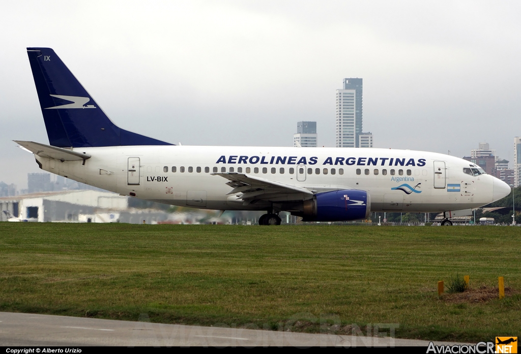 LV-BIX - Boeing 737-53A - Aerolineas Argentinas