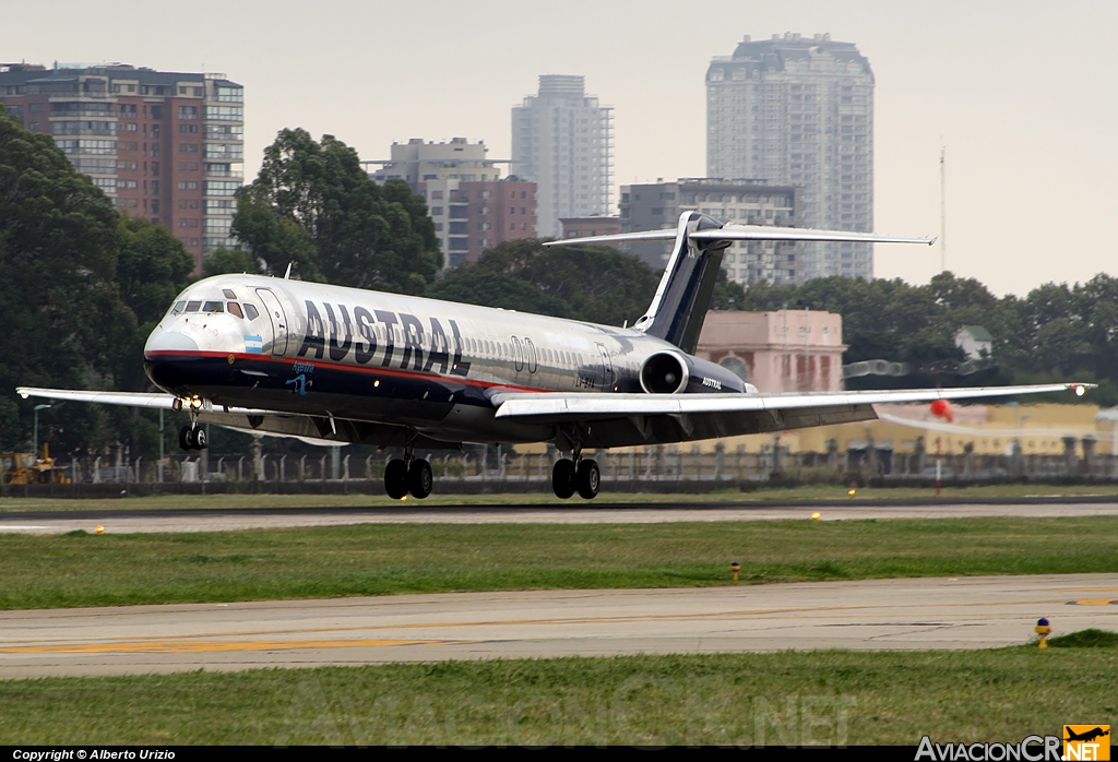 LV-BXA - McDonnell Douglas MD-88 - Austral Líneas Aéreas