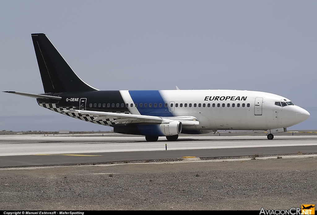 G-CEAE - BOEING737-229 - European