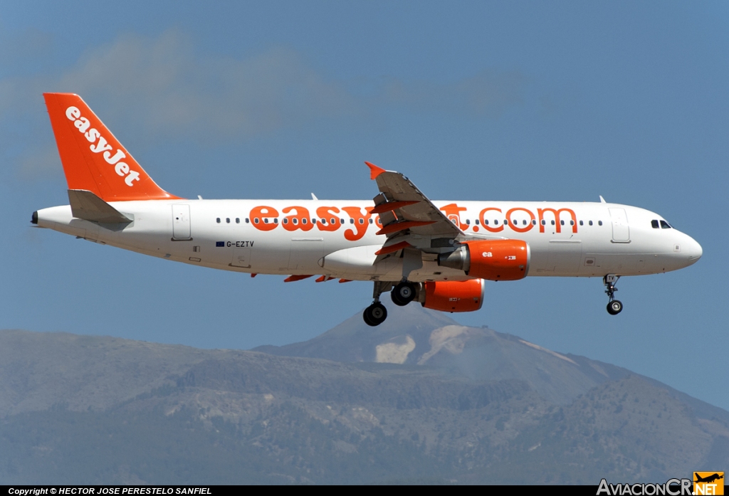 G-EZTV - Airbus A320-214 - EasyJet Airline