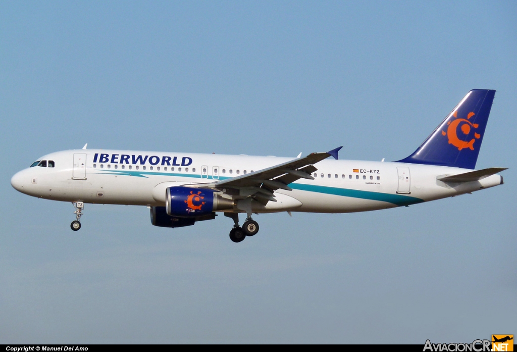 EC-KYZ - Airbus A320-214 - Iberworld