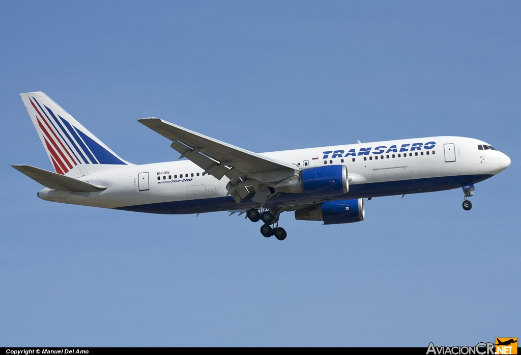 EI-DBW - Boeing 767-201(ER) - Transaero Airlines