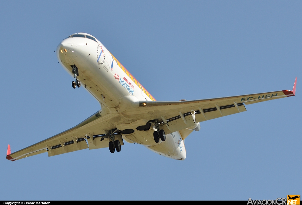 EC-HSH - Bombardier CRJ-200ER - Iberia Regional (Air Nostrum)