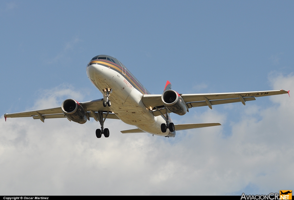 JY-AYM - Airbus A319-132 - Royal Jordanian