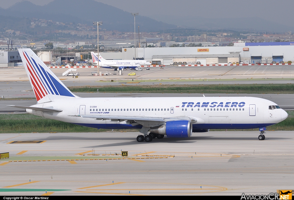 EI-DBW - Boeing 767-201(ER) - Transaero Airlines