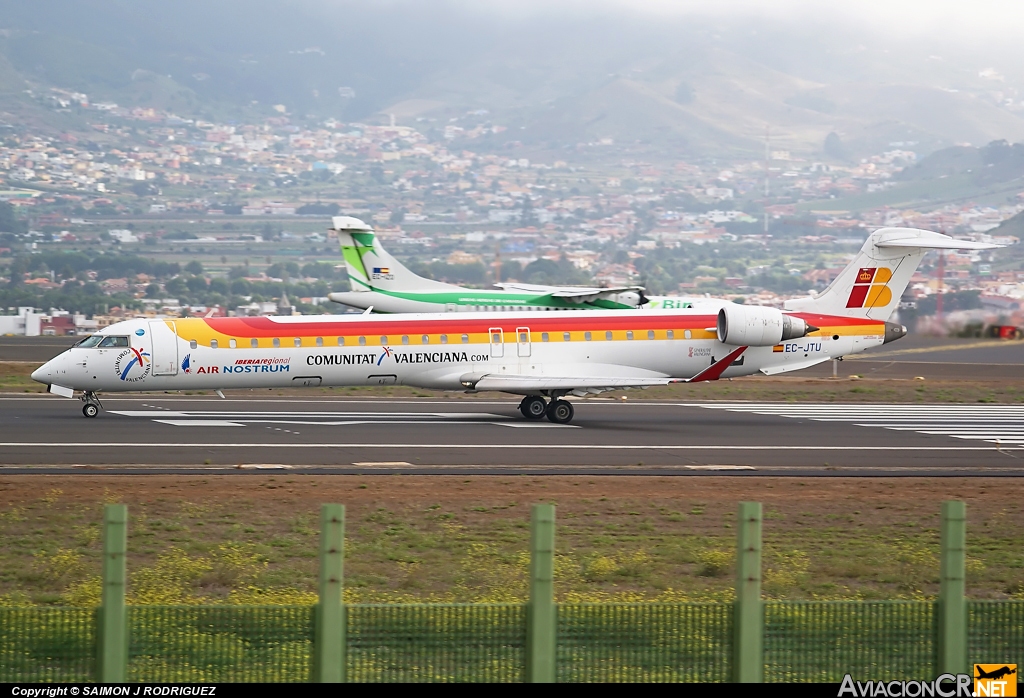 EC-JTU - Bombardier CRJ-900 ER - Iberia Regional (Air Nostrum)