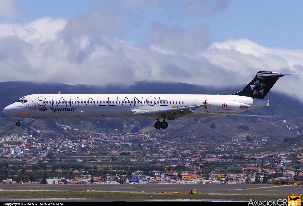 EC-GVO - McDonnell Douglas MD-83 - Spanair