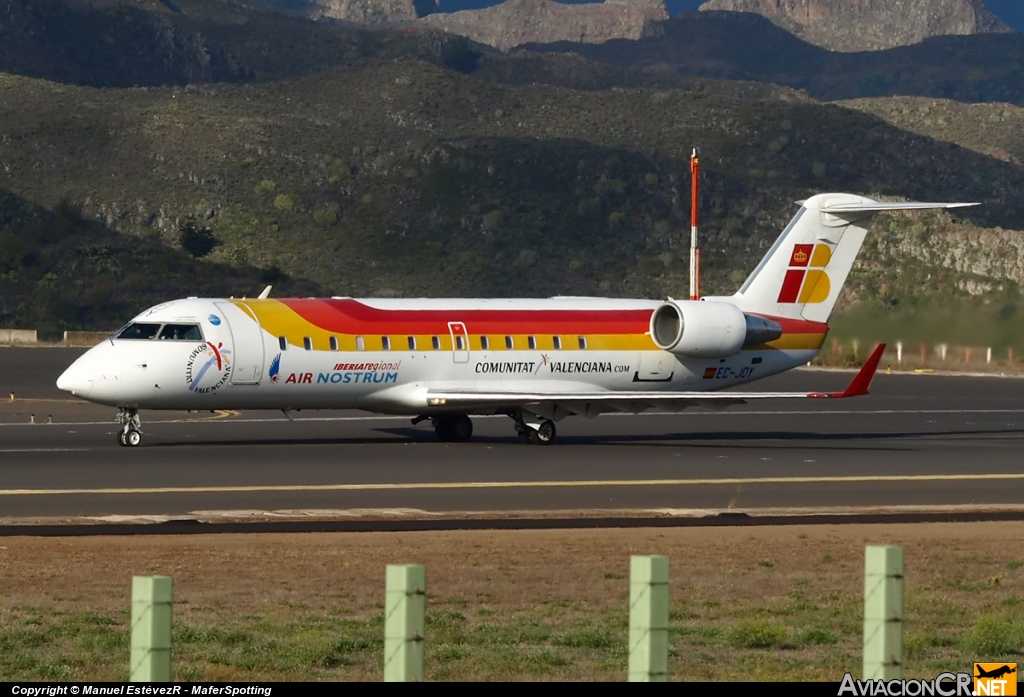 EC-JOY - Bombardier CRJ-200ER - Air Nostrum (Iberia Regional)