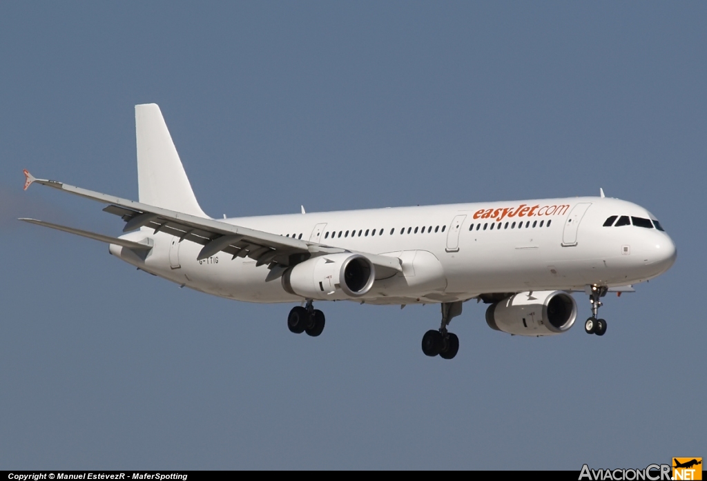 G-TTIG - Airbus A321-231 - EasyJet Airline