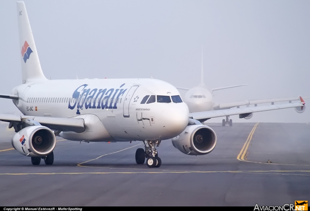 EC-JNC - Airbus A320-232 - Spanair