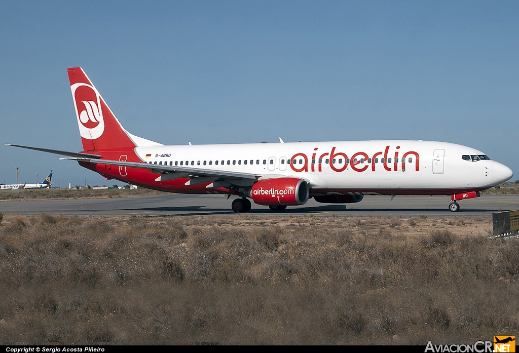 D-ABBU - Boeing 737-8Q8 - Air Berlin