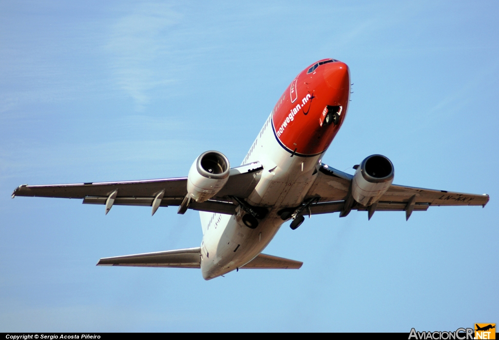 LN-KKY - Boeing 737-33S - Norwegian Air Shuttle