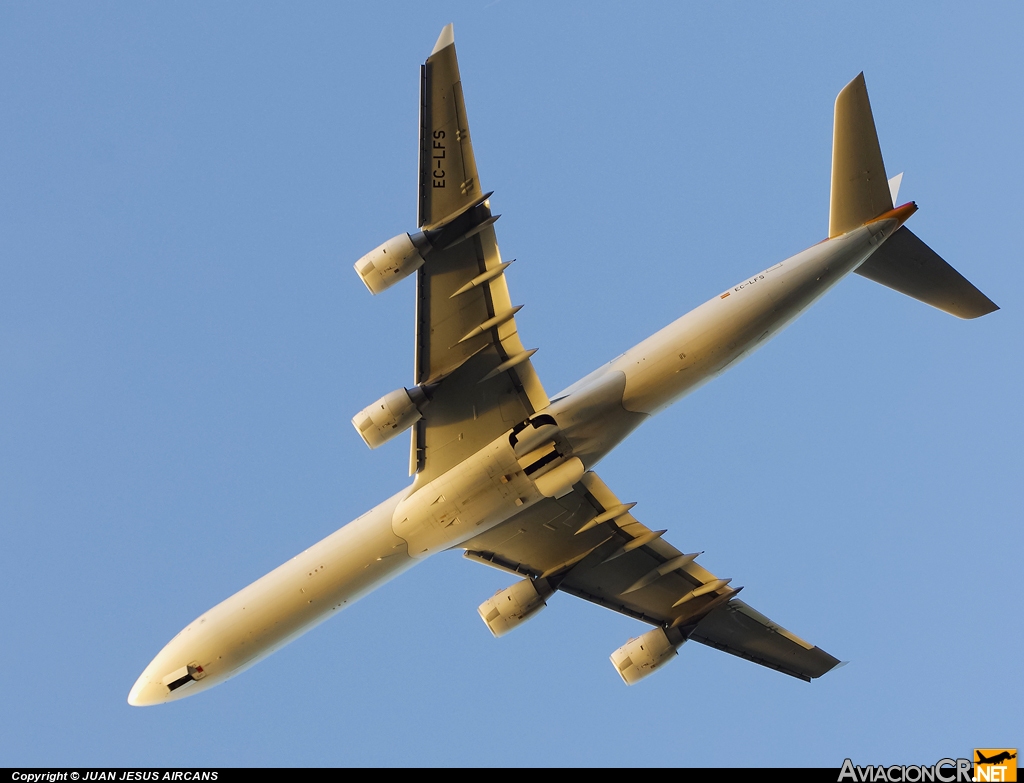 EC-LFS - Airbus A340-642 - Iberia