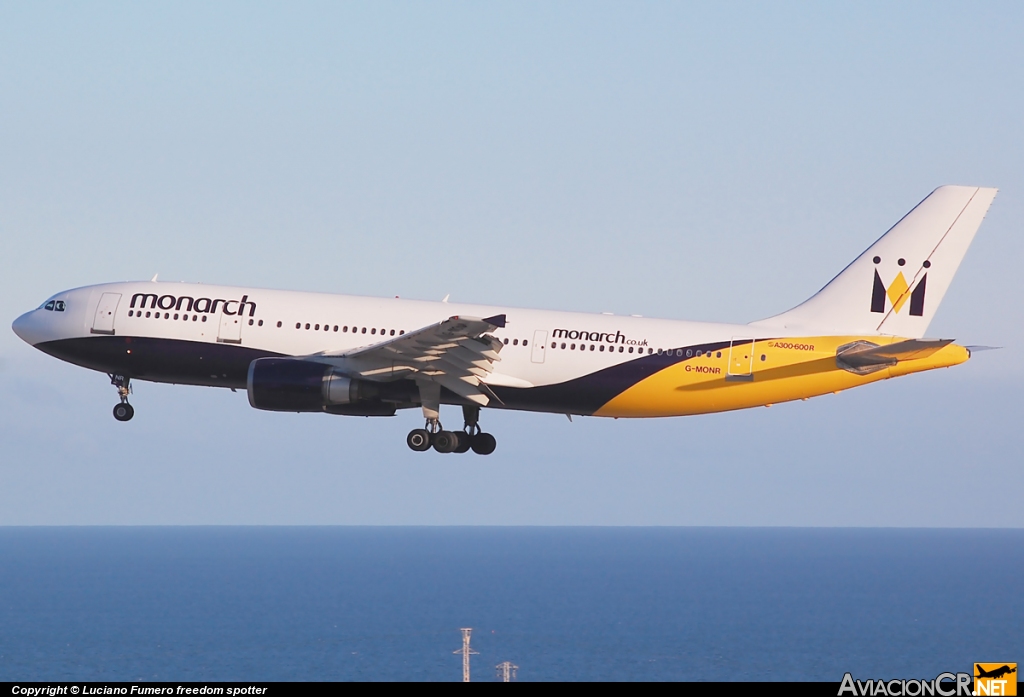 G-MONR - Airbus A300B4-605R - Monarch Airlines