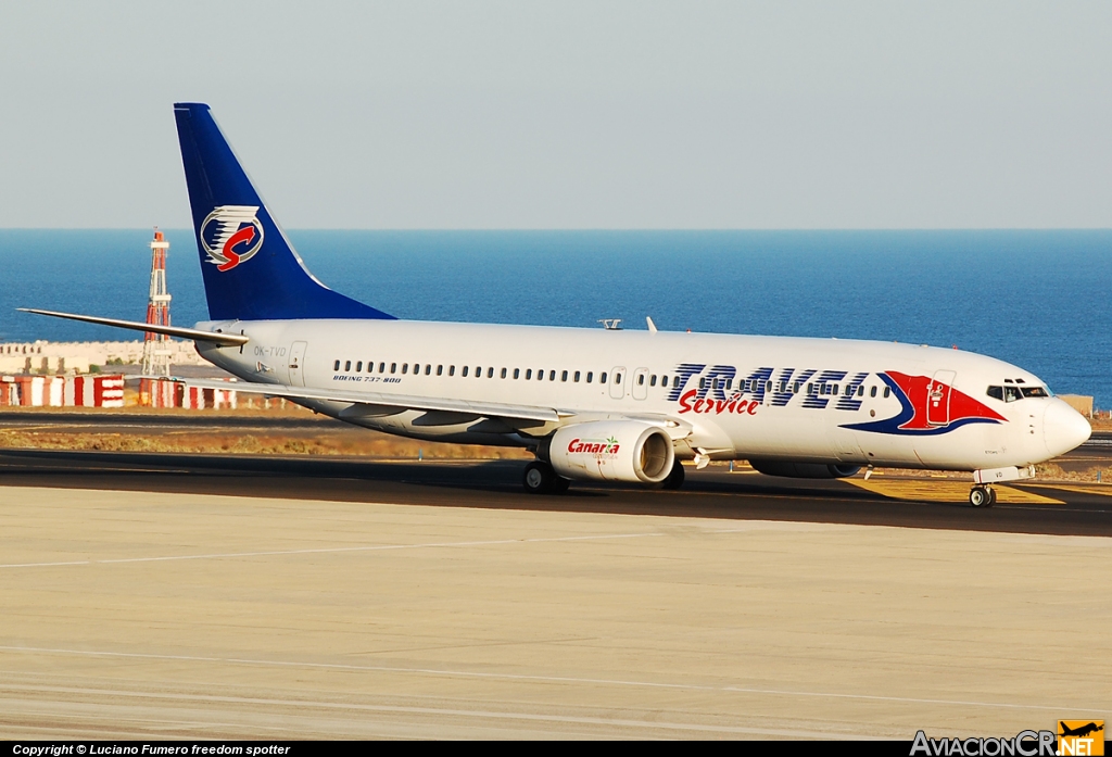 OK-TVD - Boeing 737-86N - Travel Service