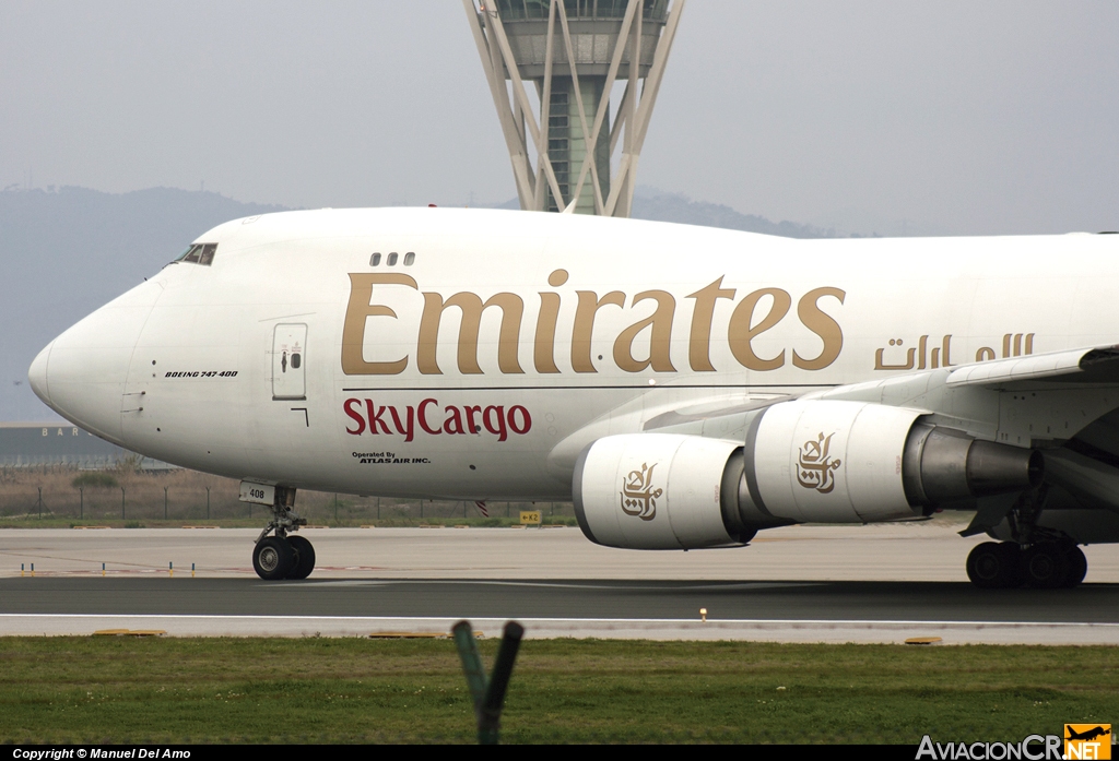 N408MC - Boeing 747-47UF/SCD - Emirates SkyCargo