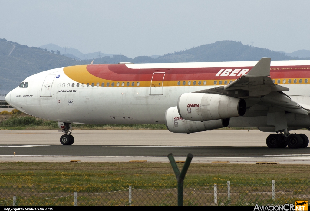 EC-HGV - Airbus A340-313X - Iberia