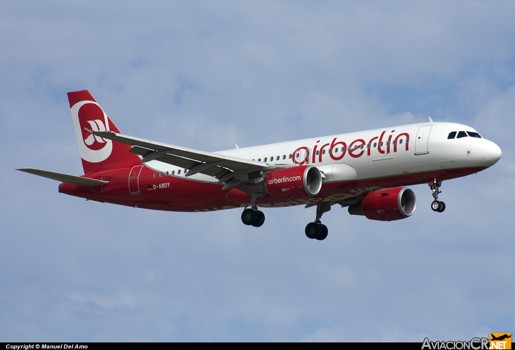 D-ABDY - Airbus A320-214 - Air Berlin