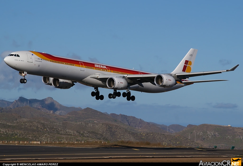 EC-LFS - Airbus A340-642 - Iberia