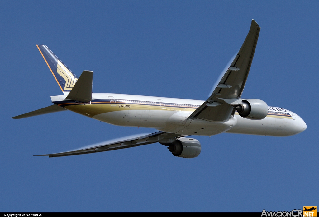 9V-SWQ - Boeing 777-312/ER - Singapore Airlines