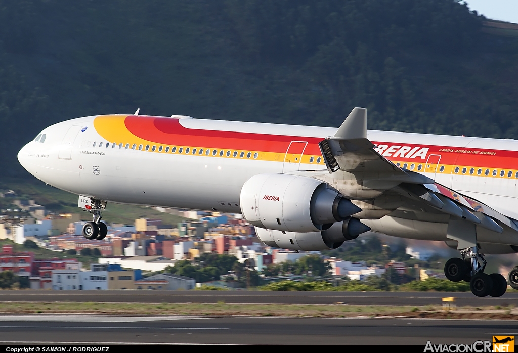 EC-LFS - Airbus A340-642 - Iberia