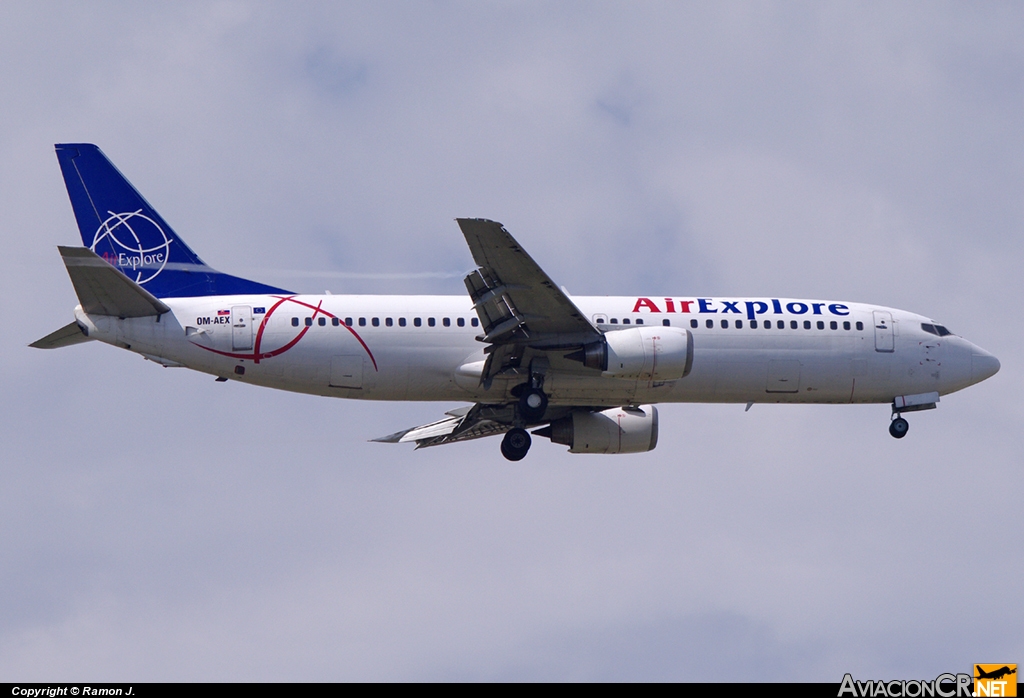 OM-AEX - Boeing 737-4Y0 - Air Explore