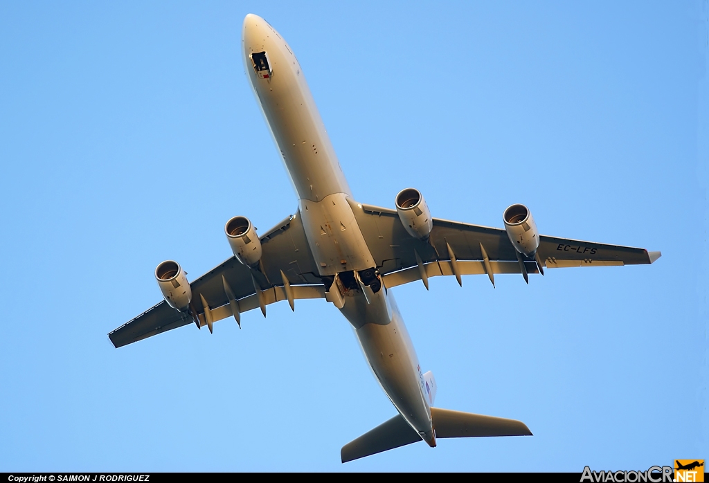 EC-LFS - Airbus A340-642 - Iberia