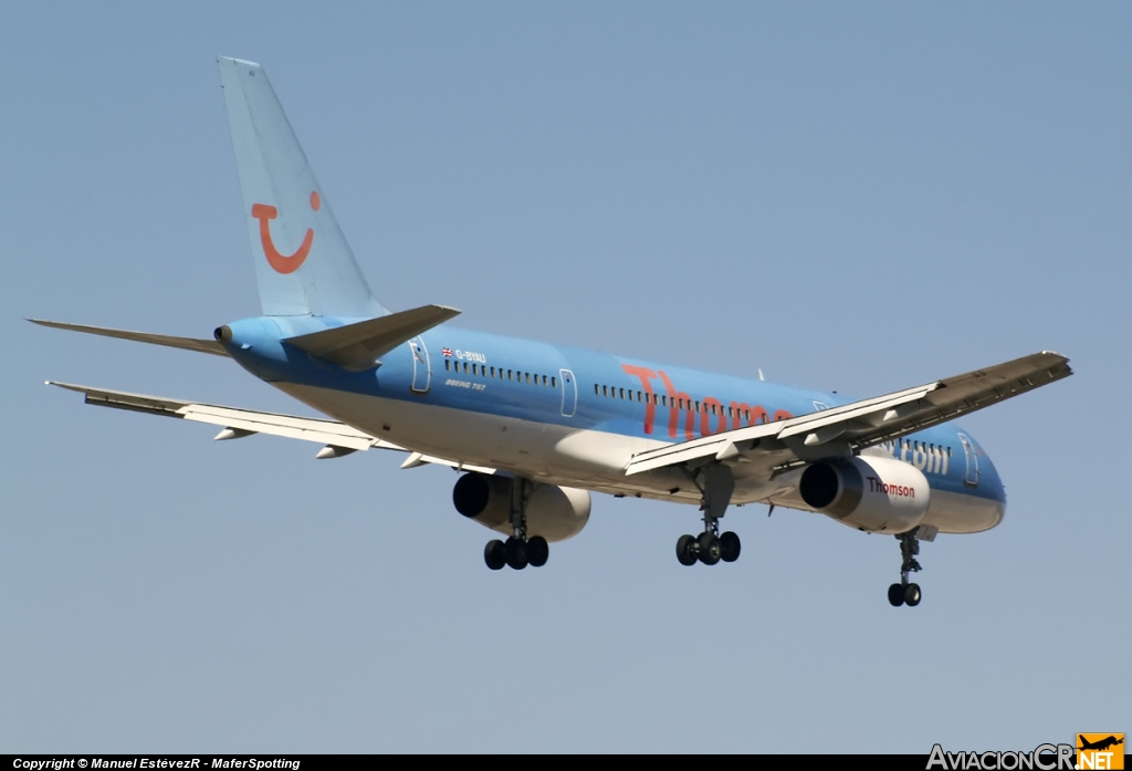 G-BYAU - Boeing 757-204 - Thomsonfly