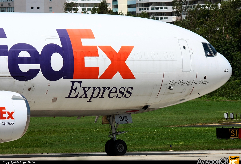 N315FE - McDonnell Douglas MD-10-30(F) - FedEx