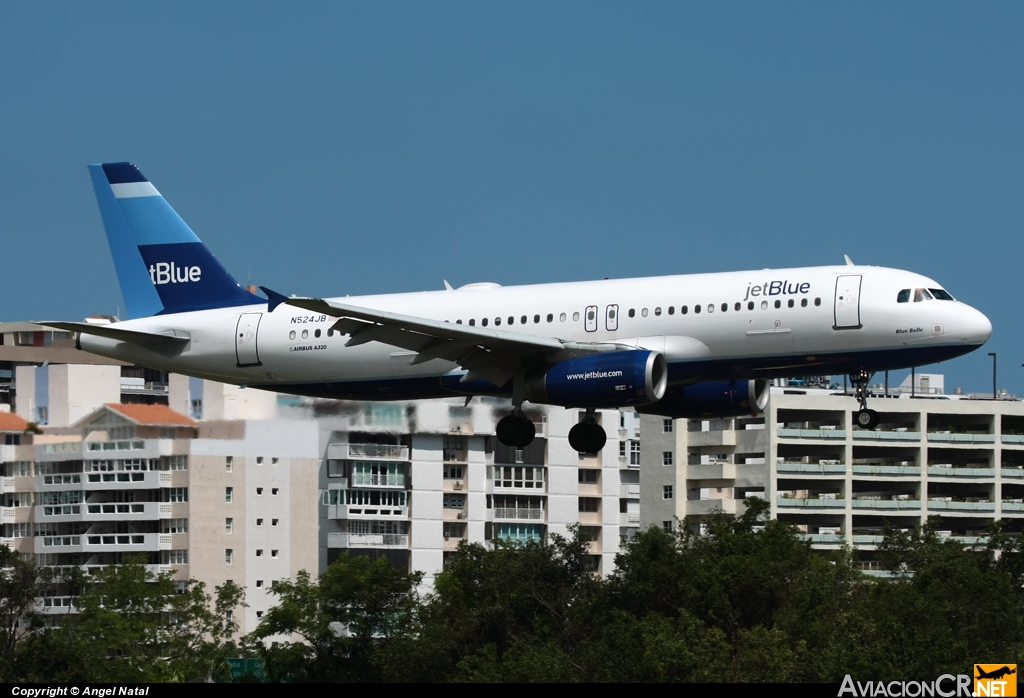 N524JB - Airbus A320-232 - Jet Blue