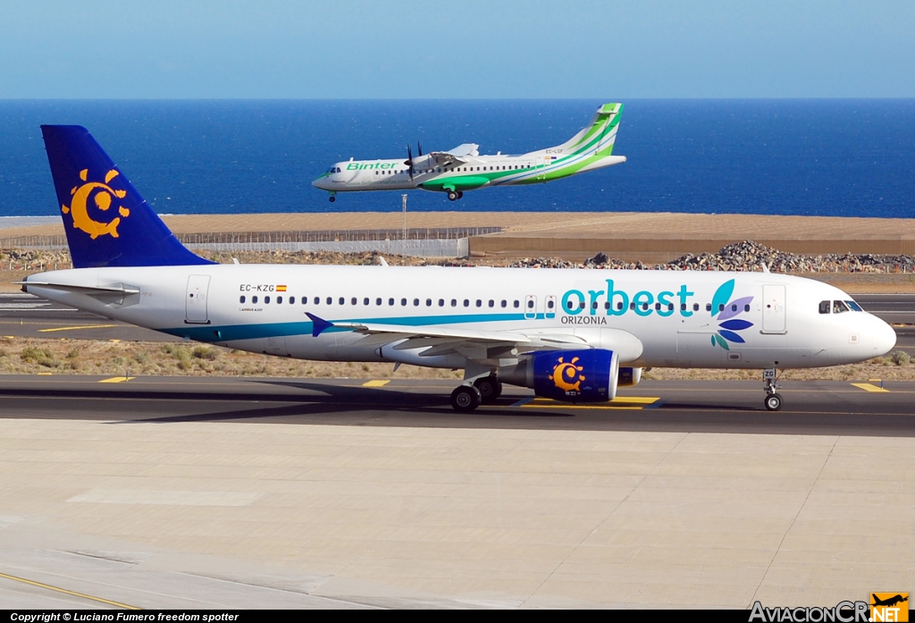 EC-KZG - Airbus A320-214 - Orbest Orizonia Airlines