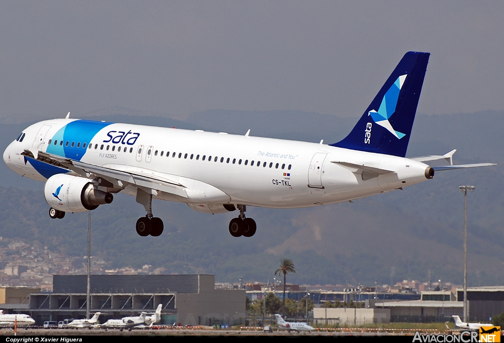 CS-TKL - Airbus A320-214 - SATA Internacional